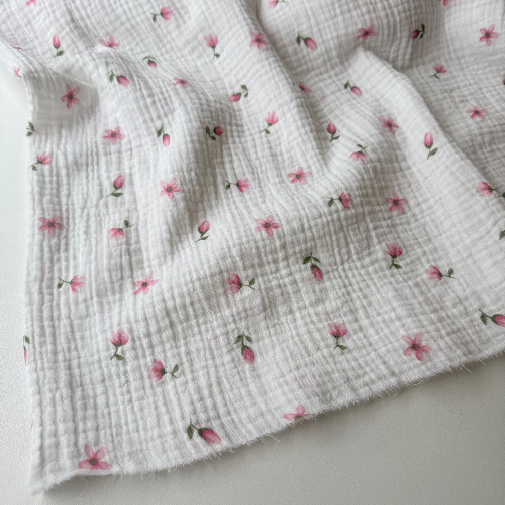 Муслин Мелкие тюльпанчики