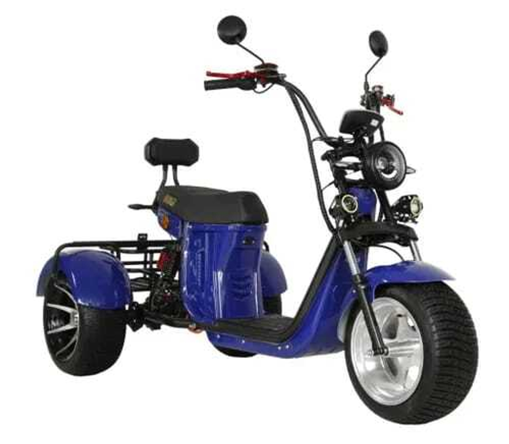 Электро трицикл грузовой IKIN-GI Q-30 3000W, 60V/45AH (синий)