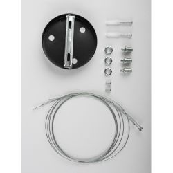 Светильник LED ЭРА Geometria SPO-152-B-40K-048 Delta 48Вт 4000К 3500Лм IP40 800*800*80 черный подвесной | Декоративные светильники Geometria