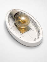 Компактный ударопрочный светильник шкафов и гардеробных E27 (Поликарбонат)