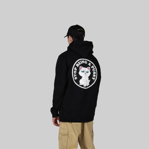 Толстовка мужская Ripndip Stop Being A Pussy артикул:RND9927 - купить в магазине Дайс