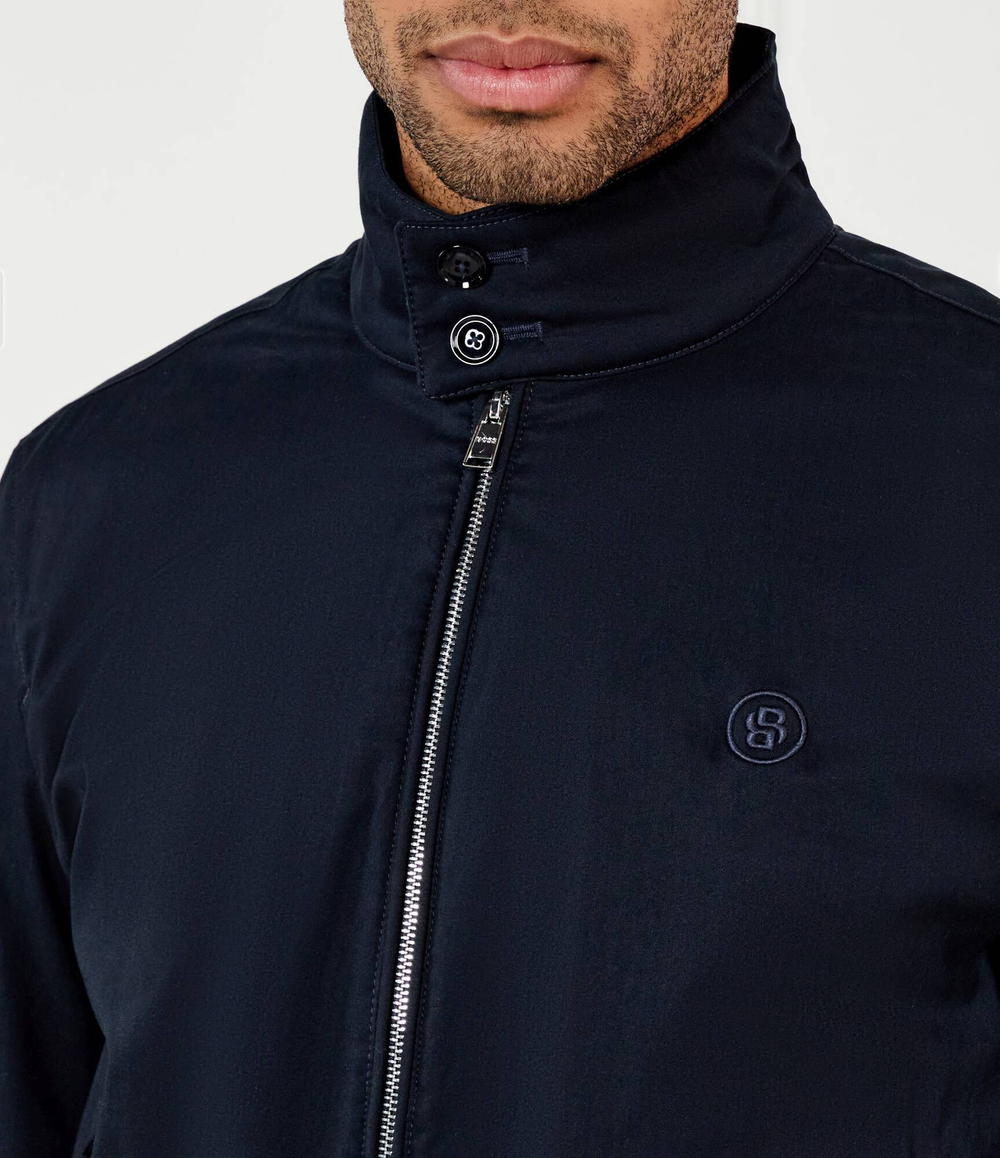 Куртка бомбер H-Coiner 10268542 01 BOSS BLACK - темно-синий(50531233)