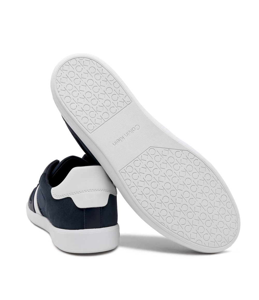 Кожаные кроссовки Calvin Klein - темно-синий(HM0HM00491)