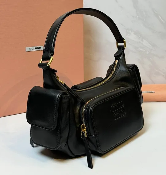 Женская сумка MIU MIU Pocket из кожи наппа