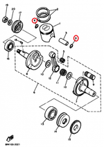 Стопор поршневого пальца 93450 - 20026 - 00