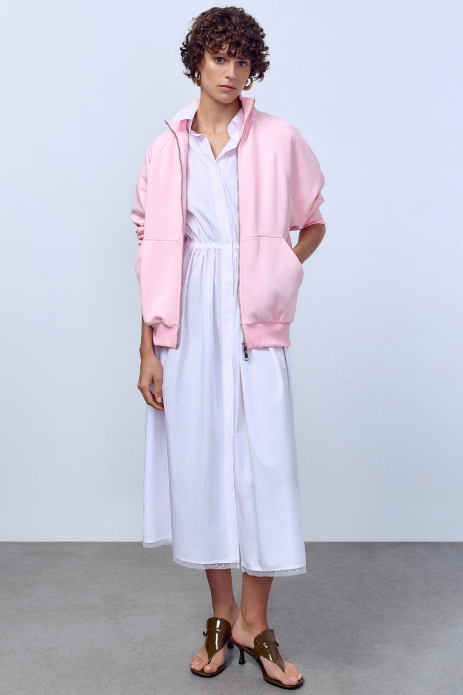 Толстовка реглан из футера