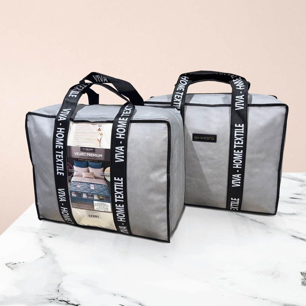 Комплект постельного белья Сатин Velvet Premium с Одеялом VP009