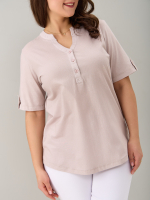 Блузка БЛ-122/бежевыйрогожка