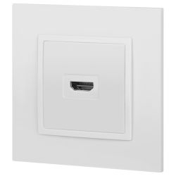 Розетка ЭРА Elegance 14-3114-01М HDMI белый матовый