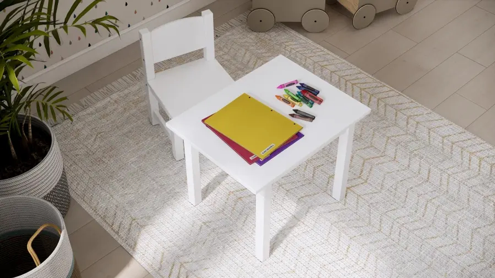 Стул детский - аналог  IKEA SUNDVIK /СУНДВИК/КОЧ/ ИКЕА, 51x32см, белый