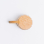 Деревянная кружка  с ручкой из цельного куска древесины кедра для чая, пива и других напитков 300 мл. C60