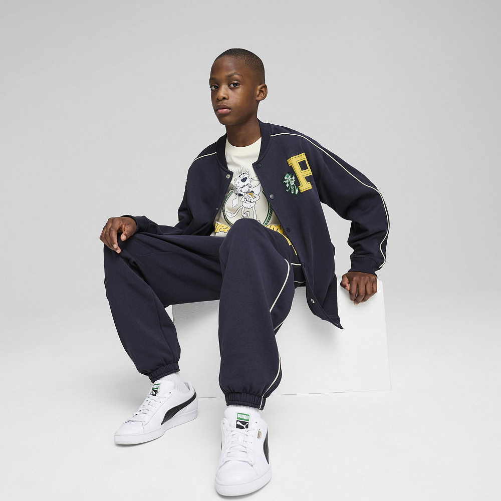 Детская олимпийка PUMA T7 SUPER PUMA Bomber Jacket
