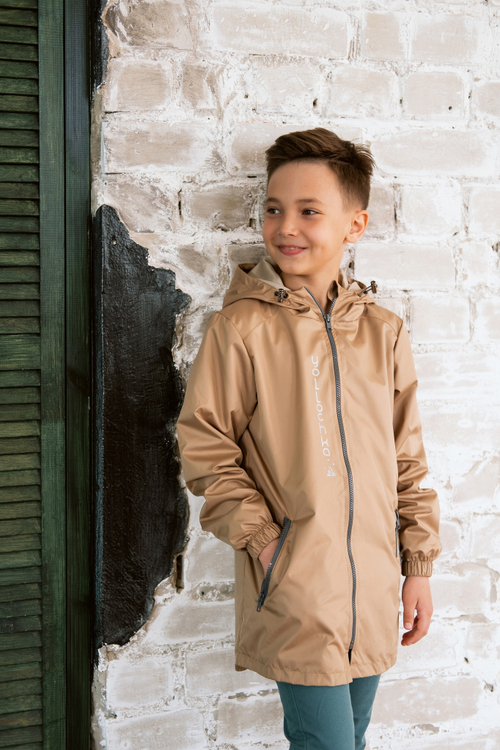 Ветровка "Софт" для мальчика бежевый
