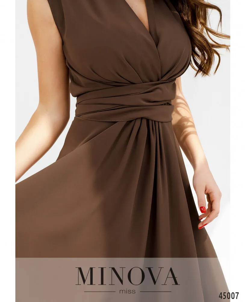 Платье 1082-кофейный Minova