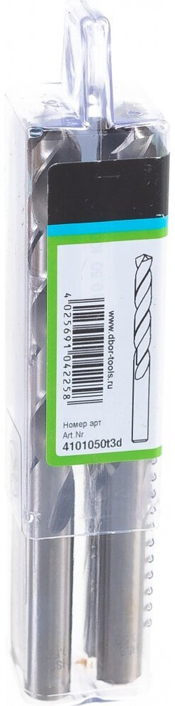 Сверло по металлу шлифованное HSS-G DIN 338 (10.5x87х133 мм) D.BOR 4101050T3D
