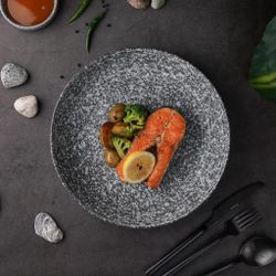 Салатник 1200 мл d 25 см h4,5 см Stone Untouched Taiga P.L. Proff Cuisine [1]