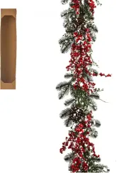 Гирлянда Айден с ягодами 180 см., House of Seasons (84055)