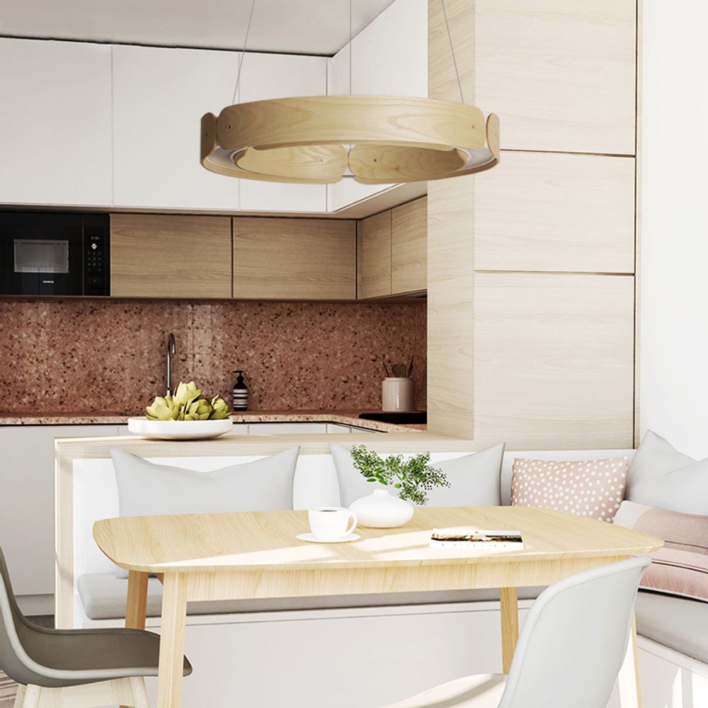 Подвесной светильник RANGE 1 D70 Light wood