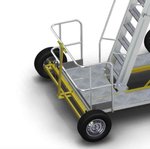 Вышка-стремянка алюминиевая для нефтяной промышленности MEGAL ВСА-4.2Н (2,8-4,2) -2