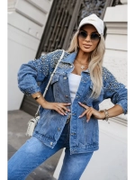 куртка голубая джинсовка