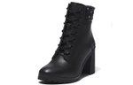 Timberland Allington Heeled 6 Mid Calf Boots Women"s Black
