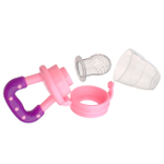 Ниблер с силиконовой насадкой, для девочки, цвета МИКС (жетый, розовый) 1886910