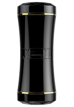 Двусторонний мастурбатор в колбе - вагина и анус