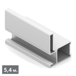 СТАНДАРТ Вертикальный профиль I (5,40 м) белый матовый (ПВХ) (AS0639) Aristo