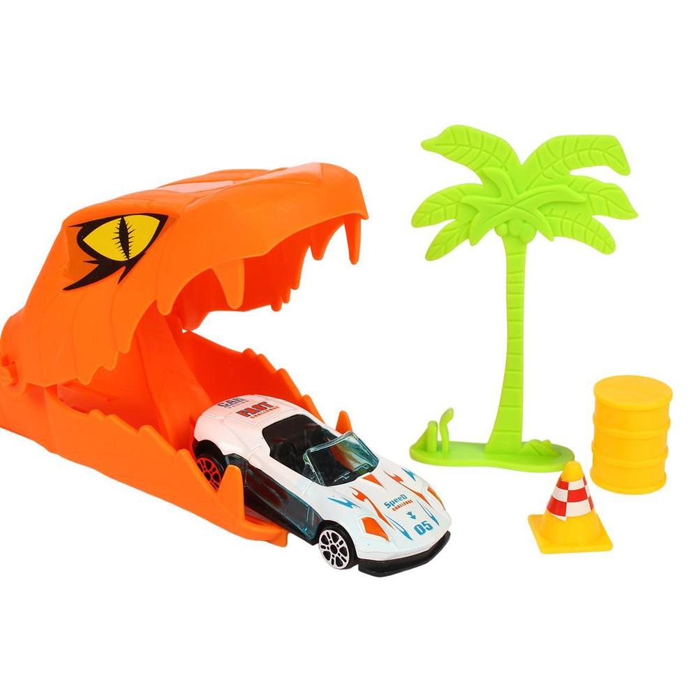 Автотрек Змея +машина, коробка 8862