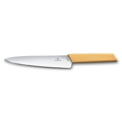 Victorinox Нож Swiss Modern 19см для порционирования, желтый
