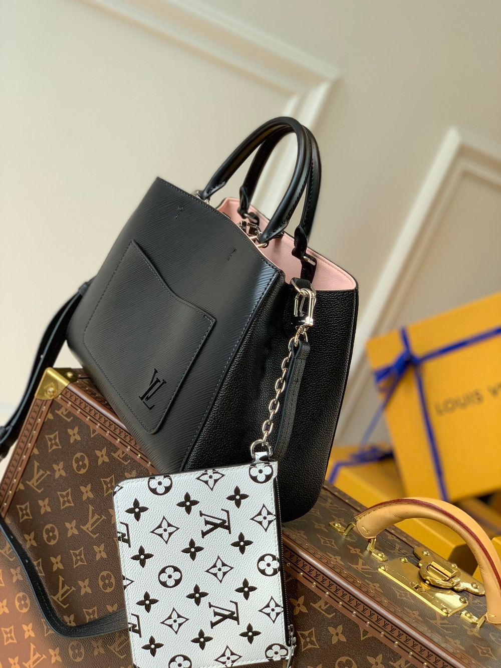 Louis Vuitton Marelle MM Tote Bag