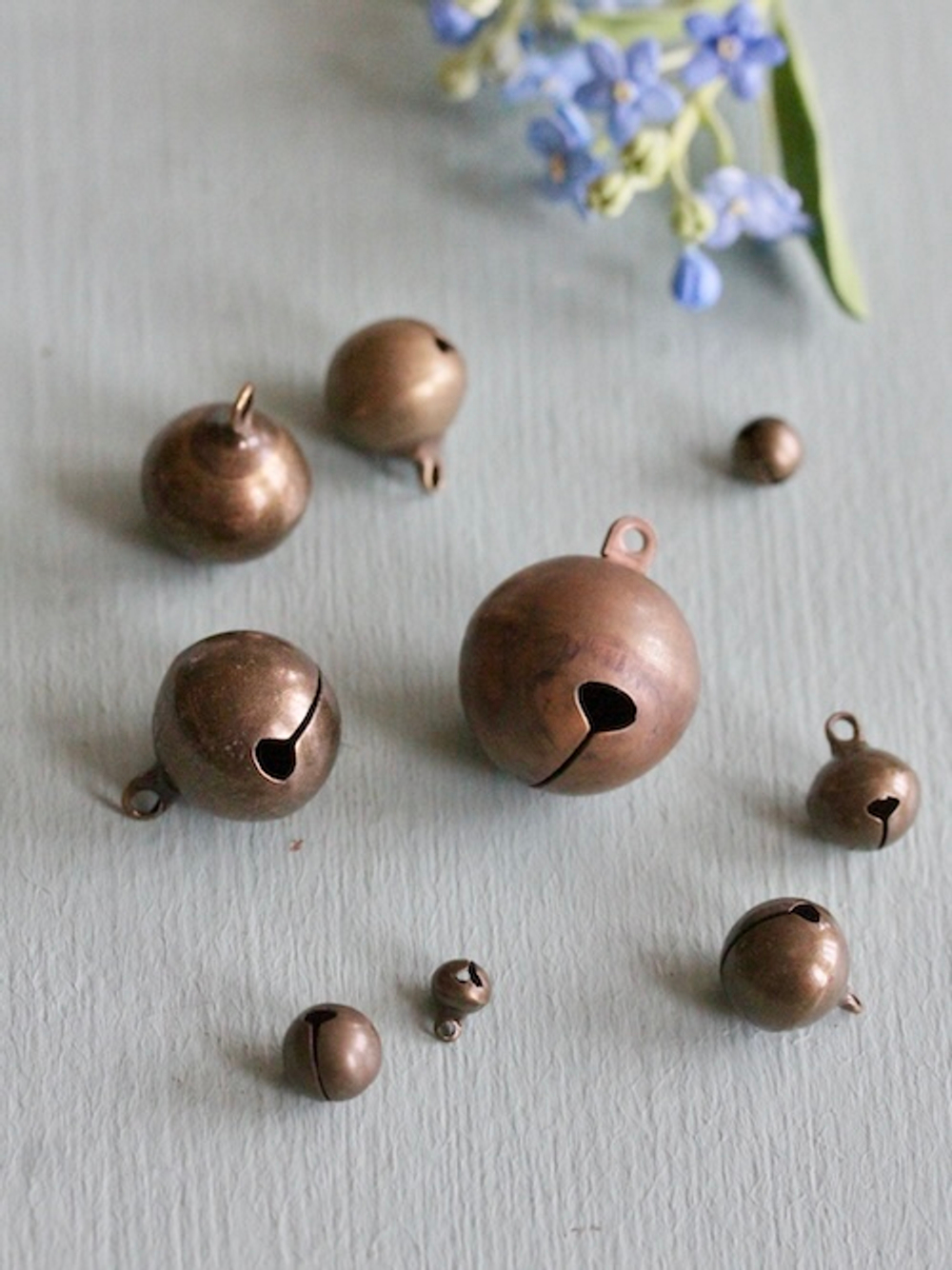 Бубенцы ассорти (образцы всех размеров) 9 шт.