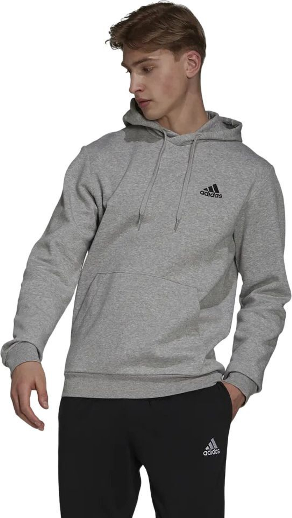 Толстовка Adidas M FEELCOZY HD серый