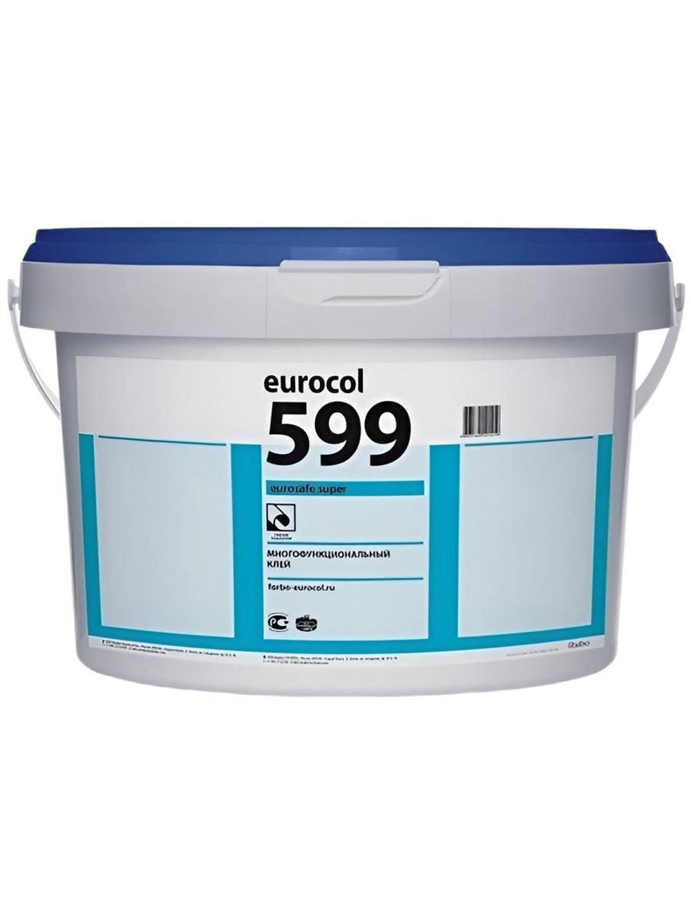 Клей Forbo Eurocol 599 для линолеума, плитки ПВХ, ковролина, резиновых покрытий. 10 кг