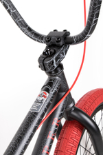Велосипед BMX Tech Team Grasshopper 20" 2021 черно-красный