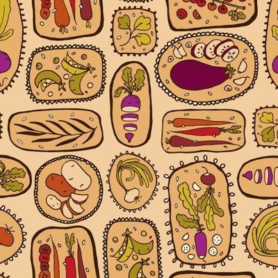 Овощной узор