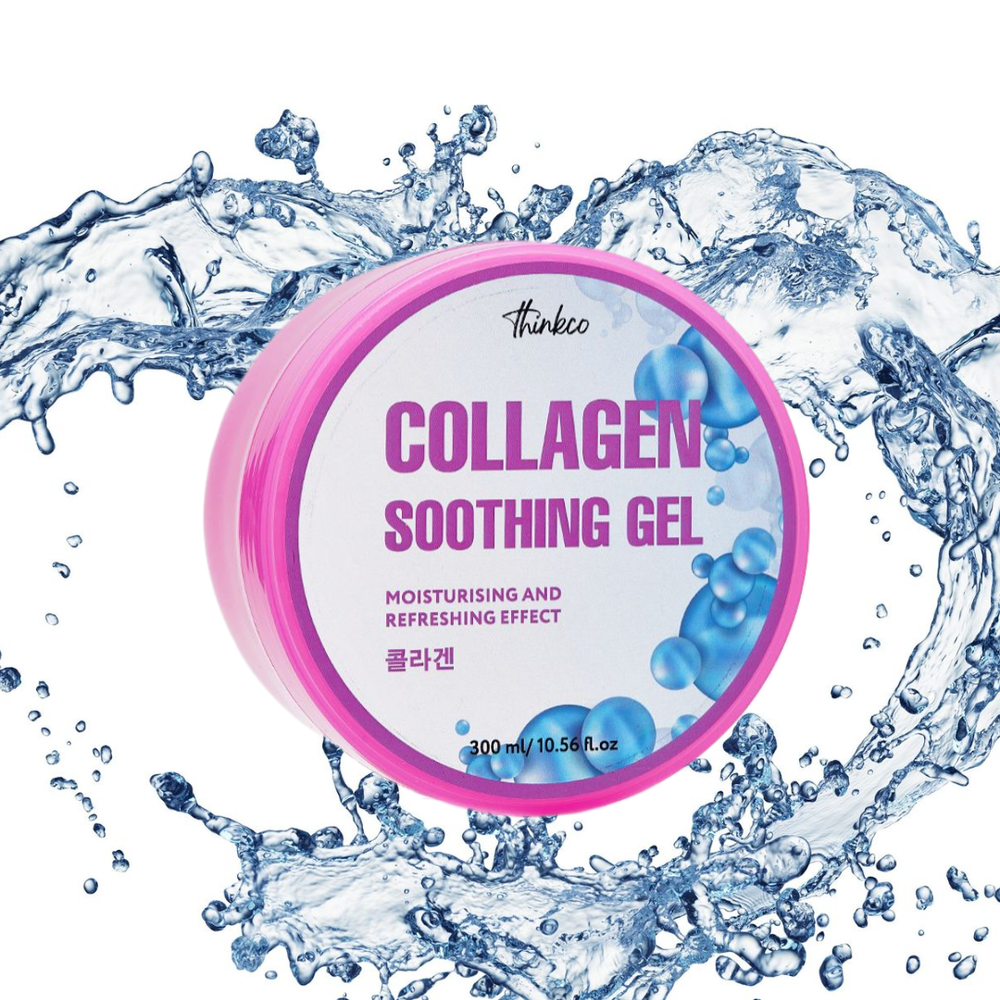 Гель для лица и тела Thinkco Collagen Soothing Gel Коллаген 300 мл