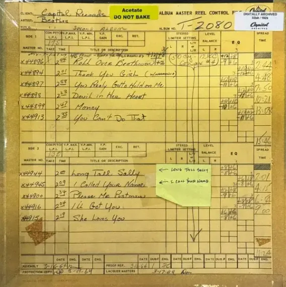 The Beatles – The Beatles&#39; Second Album LP