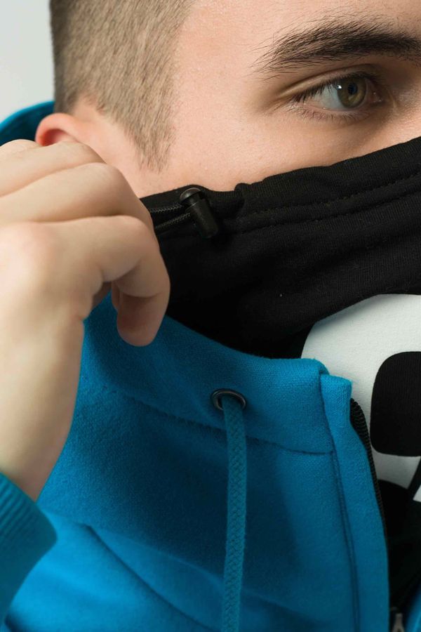 Худи The Mask CR Синий Яркий/Черная маска - фото 7