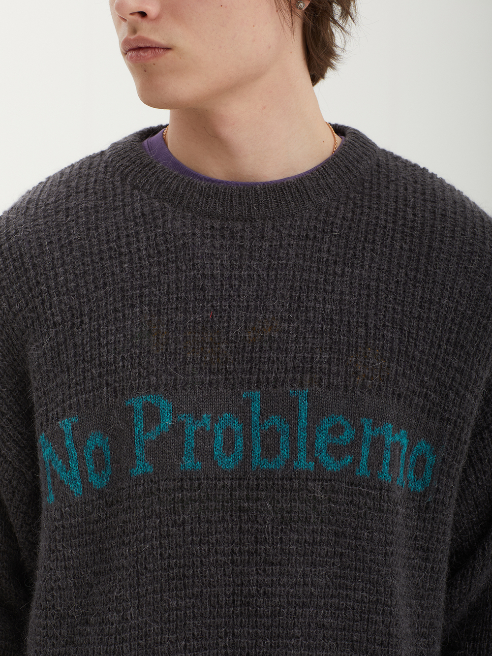 Мужская Толстовка No Problemo Waffle