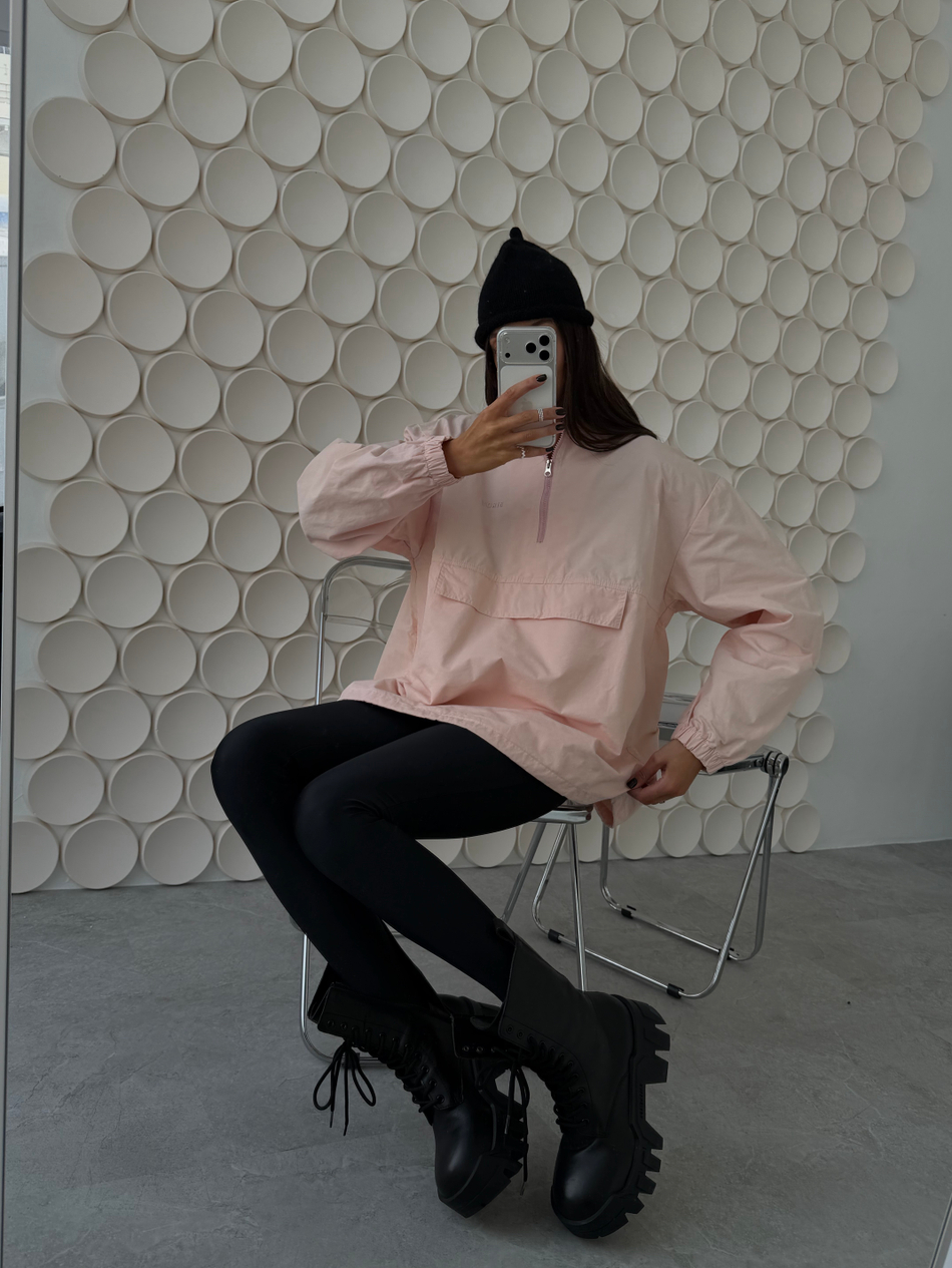 Анорак PILATES GIRL | Пудровый