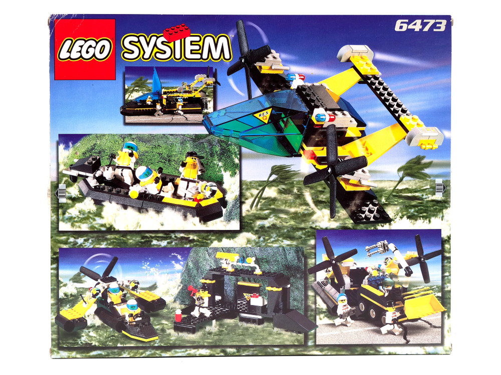 Конструктор LEGO 6473 Спасательный вездеход на воздушной подушке