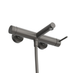 Смеситель для ванны и душа в комплекте с ручным душем, шлангом и держателем CEZARES RELAX-VD-GM