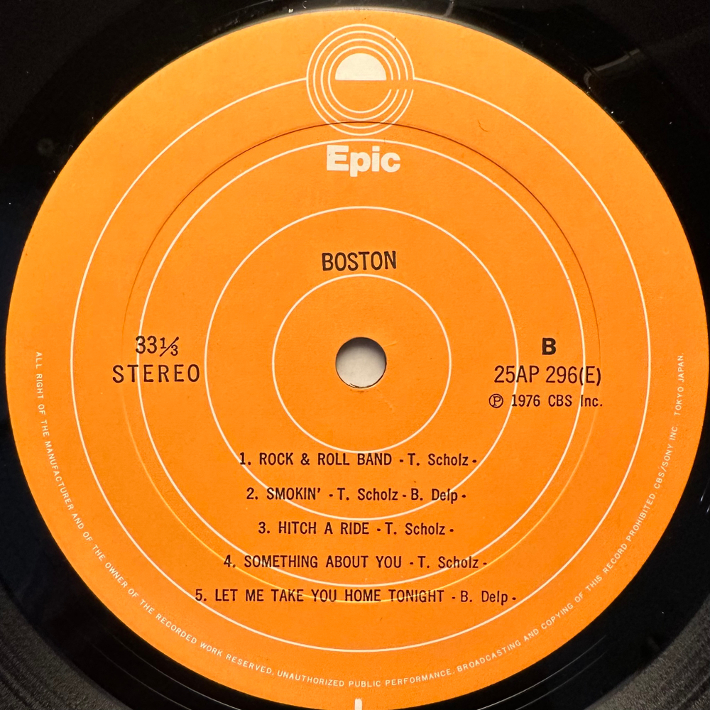 Boston - Boston (Япония 1976г.)