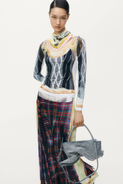 H&M - Glenn Martens Топ с принтом, черный