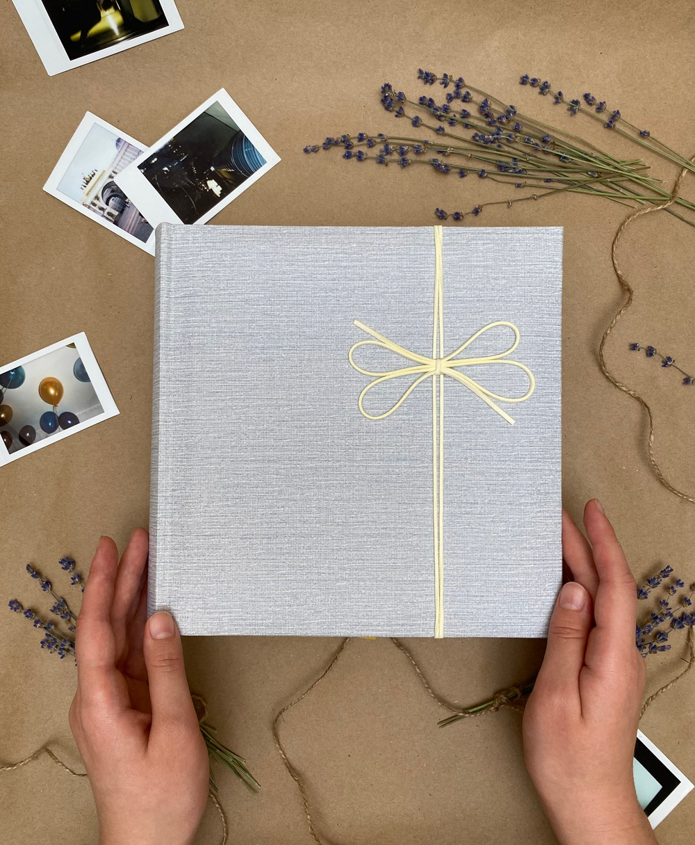 Фотоальбом Делюкс на 200 фото 10х15 см с кармашками, "aluminum style blue"