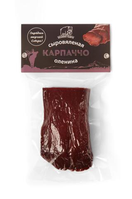 Оленина сыровяленая Карпаччо