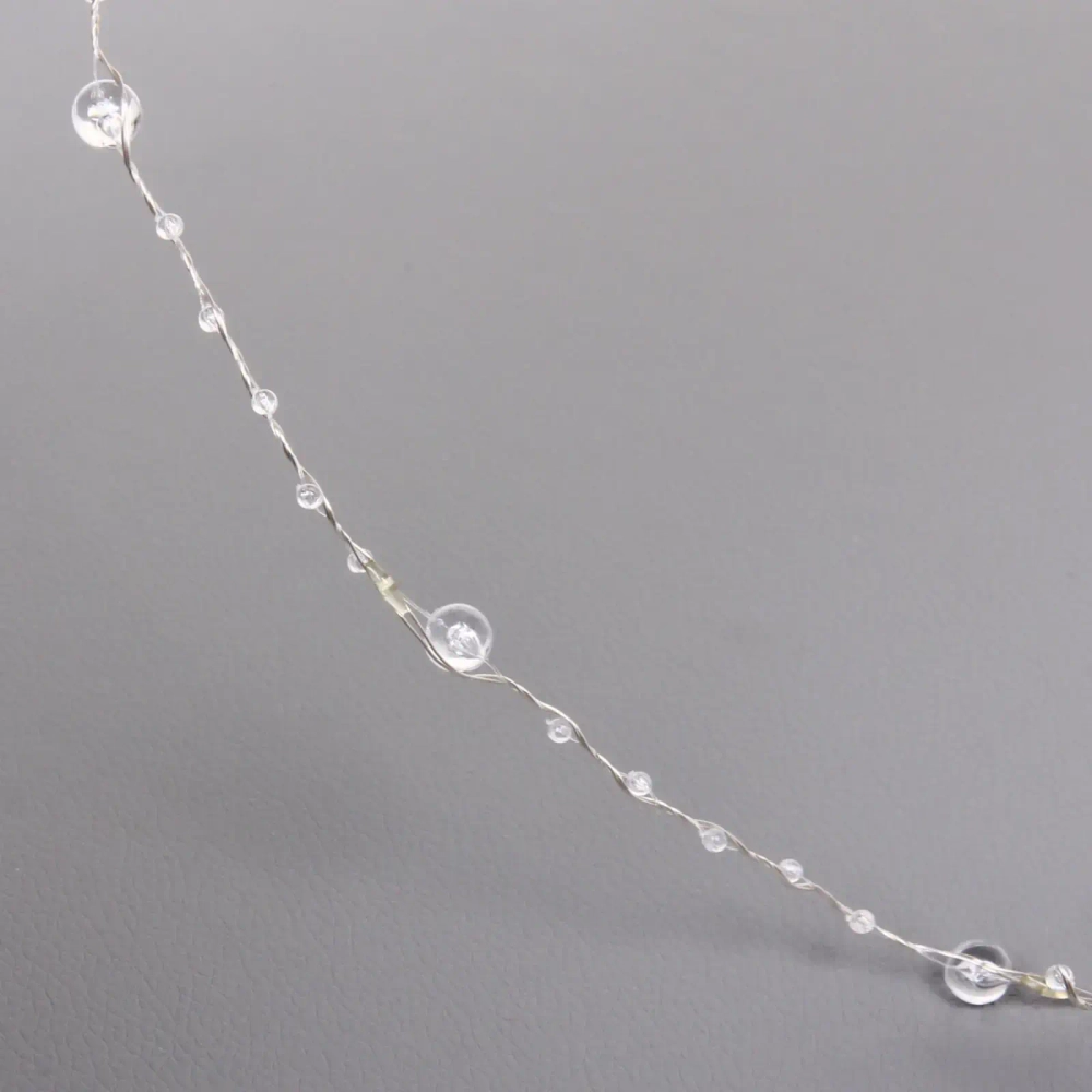 Гирлянда для дома НИТЬ «Льдинка» 5 м 50 ламп LED, 8 реж,IP-20, Голубой