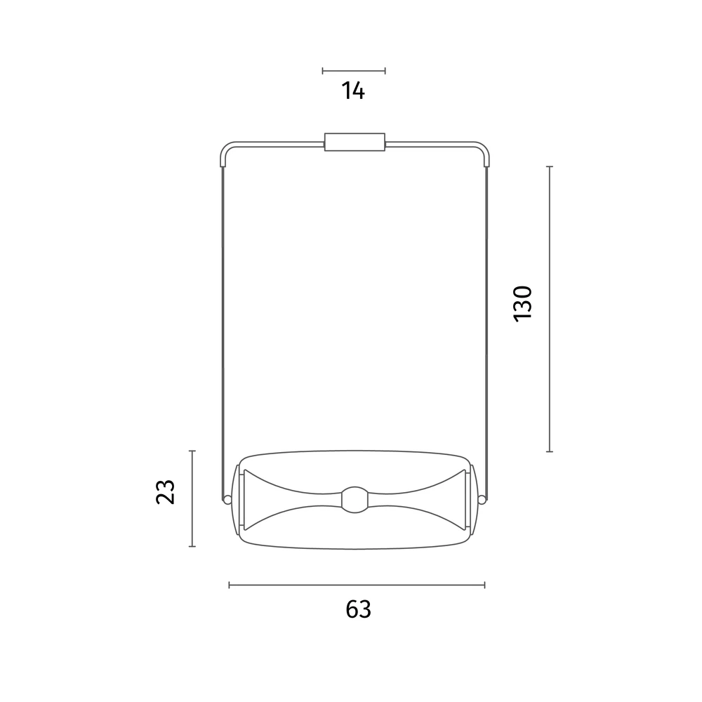 Подвесной светильник Divinare STERZO 1244/17 SP-30