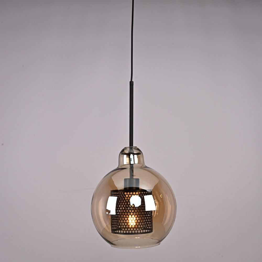 Подвесной светильник CATCH AMBER Pear S D25